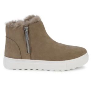 ▶️ J Slides ◀️ Poppy Waterproof Faux Fur-Lined Suede
Size 7.5